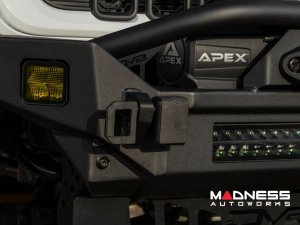 Front License Plate Mount - D-Ring Mount - Quick Release